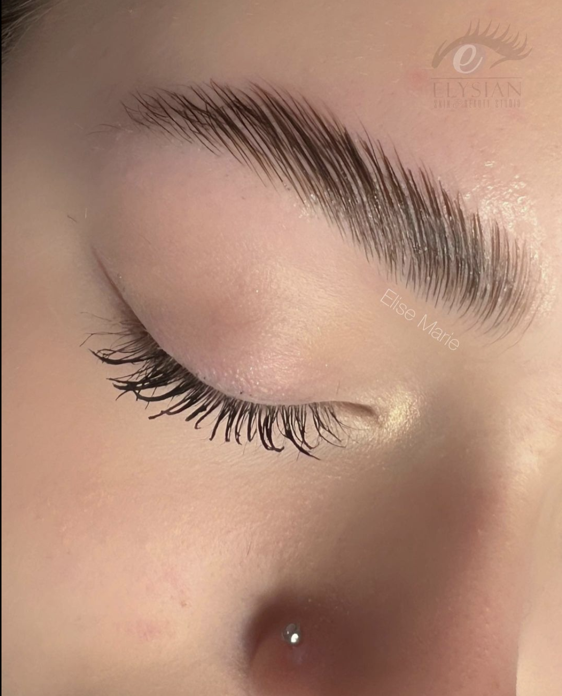 Brow Lamination Aftercare Elysian